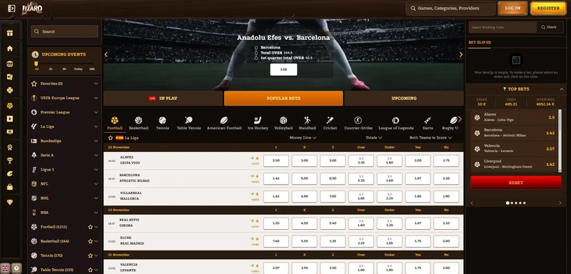 Lizaro casino uk, casino lizaro